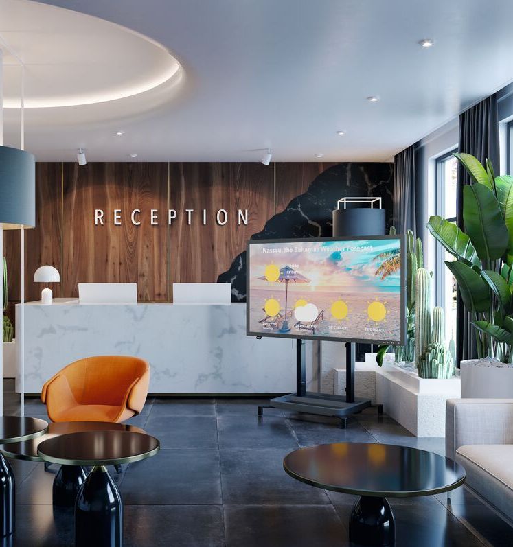 Configurazione della soluzione di montaggio e del display interattivo